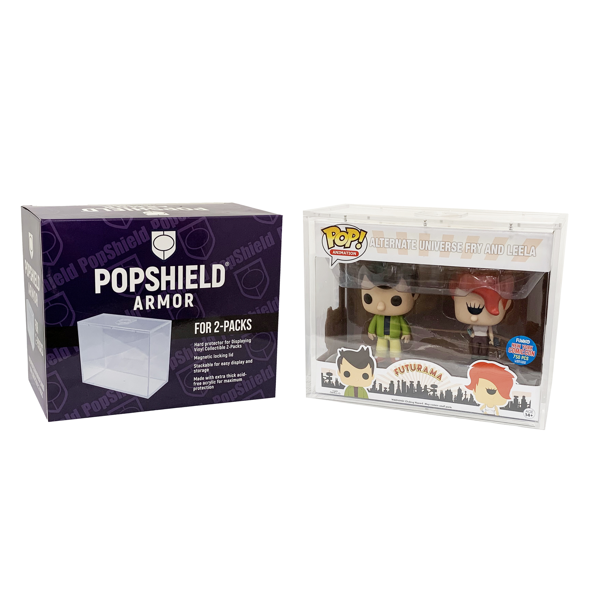 PopShield Armor for 2-Pack Funko Pops – PopShield Store PopShield Armor for 2-Pack Funko Pops – PopShield Store