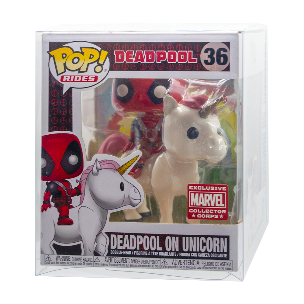 Deadpool on Unicorn/Kylo Tie Fighter PopShield Protectors