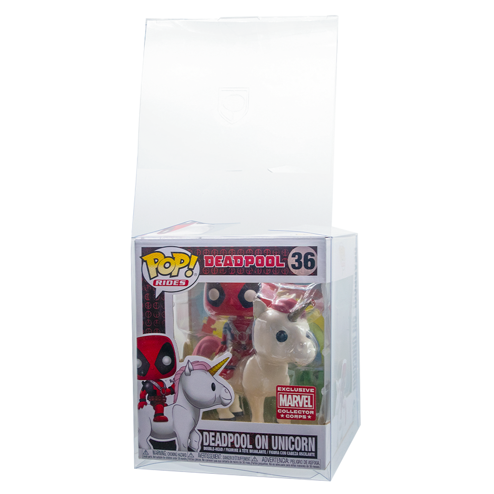 Deadpool on Unicorn/Kylo Tie Fighter PopShield Protectors