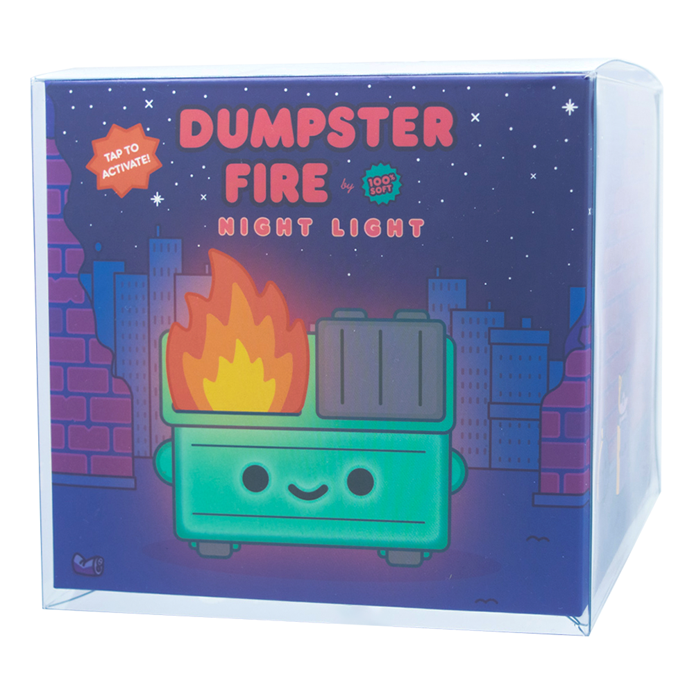 Dumpster Fire Night Light PopShield Protectors
