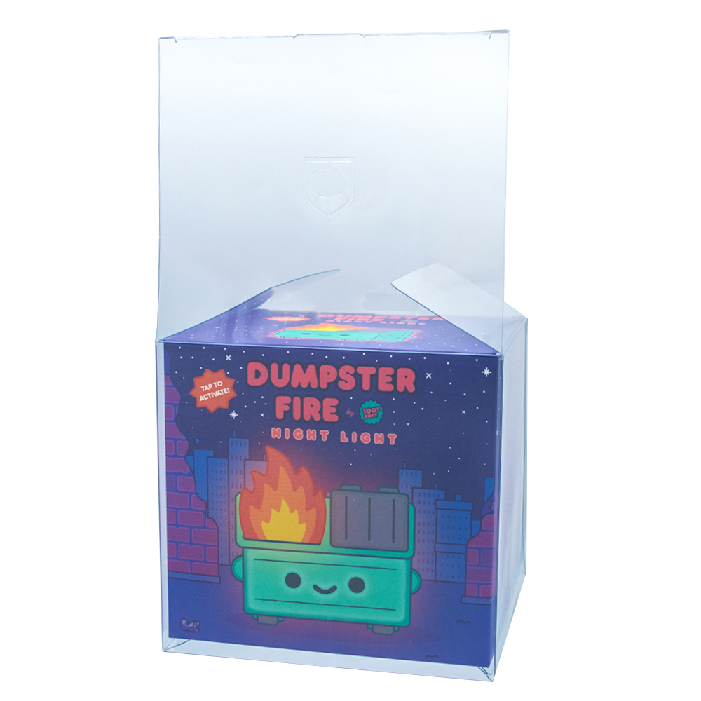 Dumpster Fire Night Light PopShield Protectors