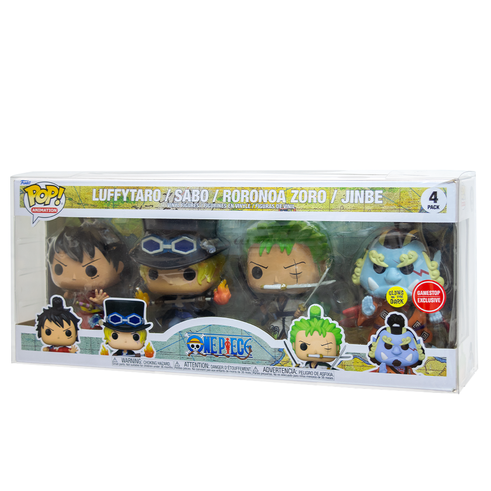 4-Pack Demon Slayer/One Piece PopShield Protector
